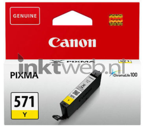 Canon CLI-571 geel Front box