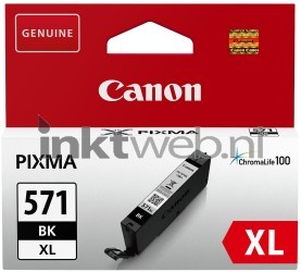 Canon CLI-571XL zwart Front box
