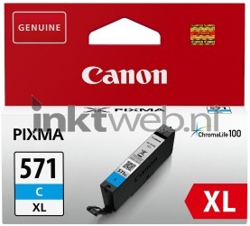 Canon CLI-571XL cyaan Front box