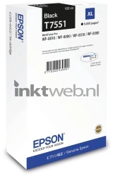 Epson T7551 zwart Front box