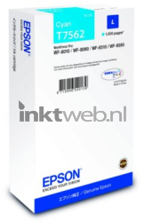 Epson T7562 cyaan Front box