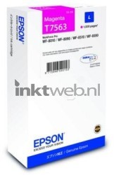 Epson T7563 magenta Front box