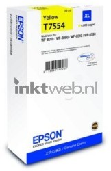 Epson T7554 geel Front box
