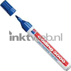 Edding 3000 Permanentmarker rond 1.5-3mm blauw Product only