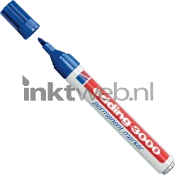 Edding 3000 Permanentmarker rond 1.5-3mm blauw Product only