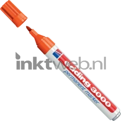 Edding 3000 Permanentmarker rond 1.5-3mm oranje Product only