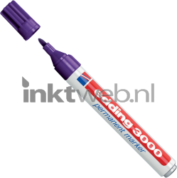 Edding 3000 Permanentmarker rond 1.5-3mm paars Product only