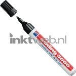 Edding 3000 Permanentmarker rond 1.5-3mm zwart