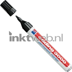 Edding 3000 Permanentmarker rond 1.5-3mm zwart Product only