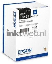 Epson T8661 zwart Front box