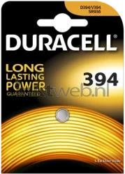 Duracell D394 Combined box and product