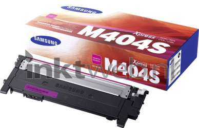 Samsung CLT-M404S magenta Combined box and product
