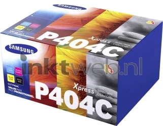 Samsung CLT-P404C Multipack zwart en kleur Front box