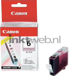 Canon BCI-6PM foto magenta Combined box and product