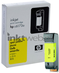 HP C6173A geel Combined box and product