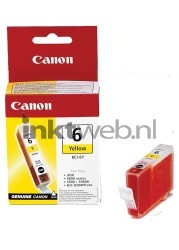 Canon BCI-6Y geel Combined box and product