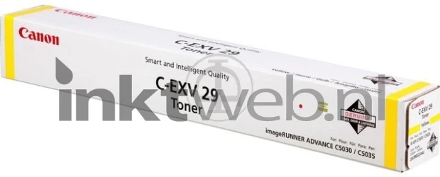 Canon C-EXV 29 geel Front box