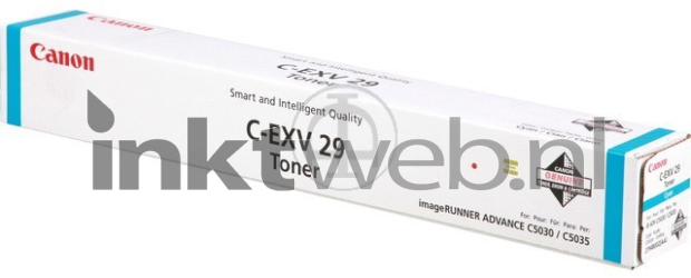 Canon C-EXV 29 cyaan Front box