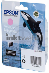 Epson T7606 licht magenta Front box