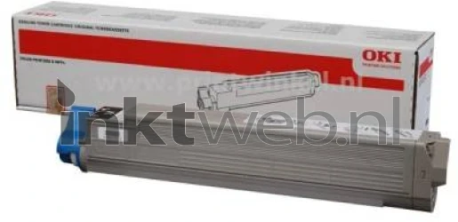 Oki C931 Toner zwart Combined box and product