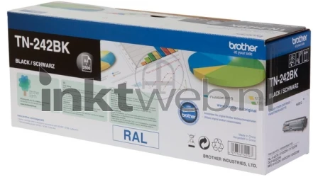 Brother TN-242BK zwart Front box