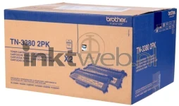 Brother TN-3380BK TWIN zwart