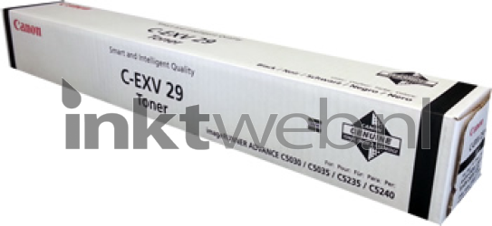 Canon C-EXV 29 Toner zwart Front box