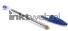 BIC balpen Cristal breed blauw