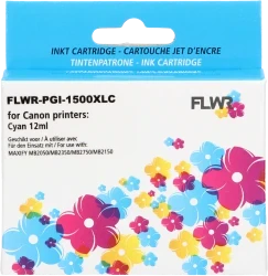 FLWR Canon PGI-1500XL cyaan Front box