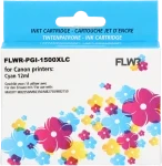 FLWR Canon PGI-1500XL cyaan