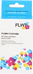 FLWR Epson 33XL (T3351) zwart Front box