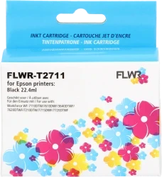 FLWR Epson 27XL T2711 zwart Front box