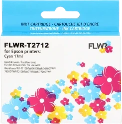 FLWR Epson 27XL T2712 cyaan Front box