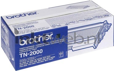 Brother TN-2000 zwart Front box