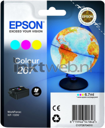 Epson GLOBE 267 kleur Front box