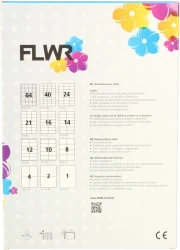 FLWR 14 stickers per A4 Back box