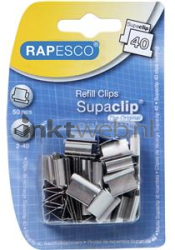 Rapesco Supaclip papierklem navulling RVS Combined box and product