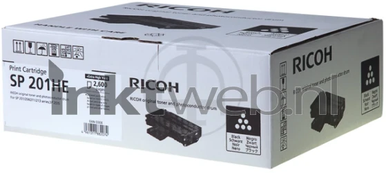 Ricoh 407254 zwart Front box