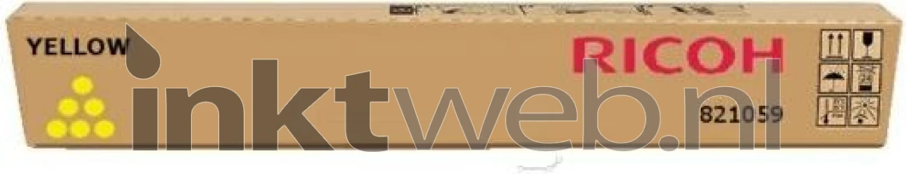 Ricoh 841756 geel Front box