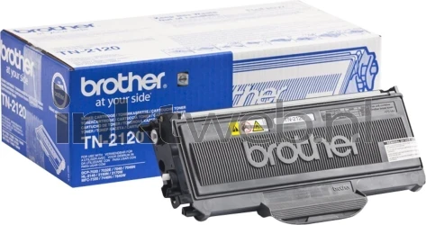 Brother TN-2120 zwart Combined box and product