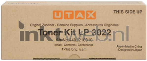 Utax LP3022 zwart Front box