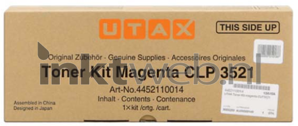 Utax CLP3521 magenta Front box