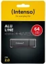 Intenso USB DRIVE 2.0 64GB grijs