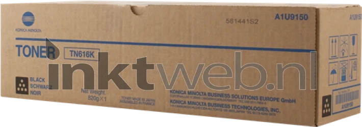 Konica Minolta A1U9150 zwart Front box