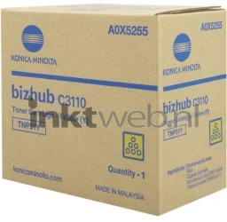 Konica Minolta A0X5255 geel Front box