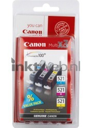 Canon CLI-521 Multipack kleur Front box
