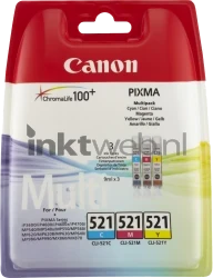 Canon CLI-521 Multipack kleur Front box