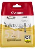 Canon CLI-521Y (Zonder verpakking) geel