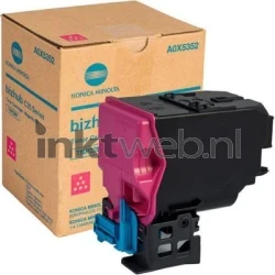 Konica Minolta A0X5355 magenta Combined box and product