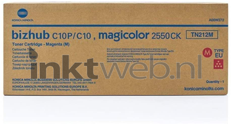 Konica Minolta A00W272 magenta Front box